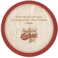 Budvar - Z národního pivovaru back
