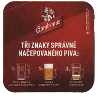 Gambrinus - Tři znaky front