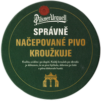 Pilsner Urquell - Správně načepované pivo kroužkujeme back